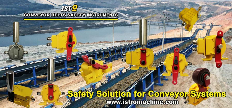 تجهیزات ایمنی نوار نقاله ها و کانوایرهای انتقال مصالح